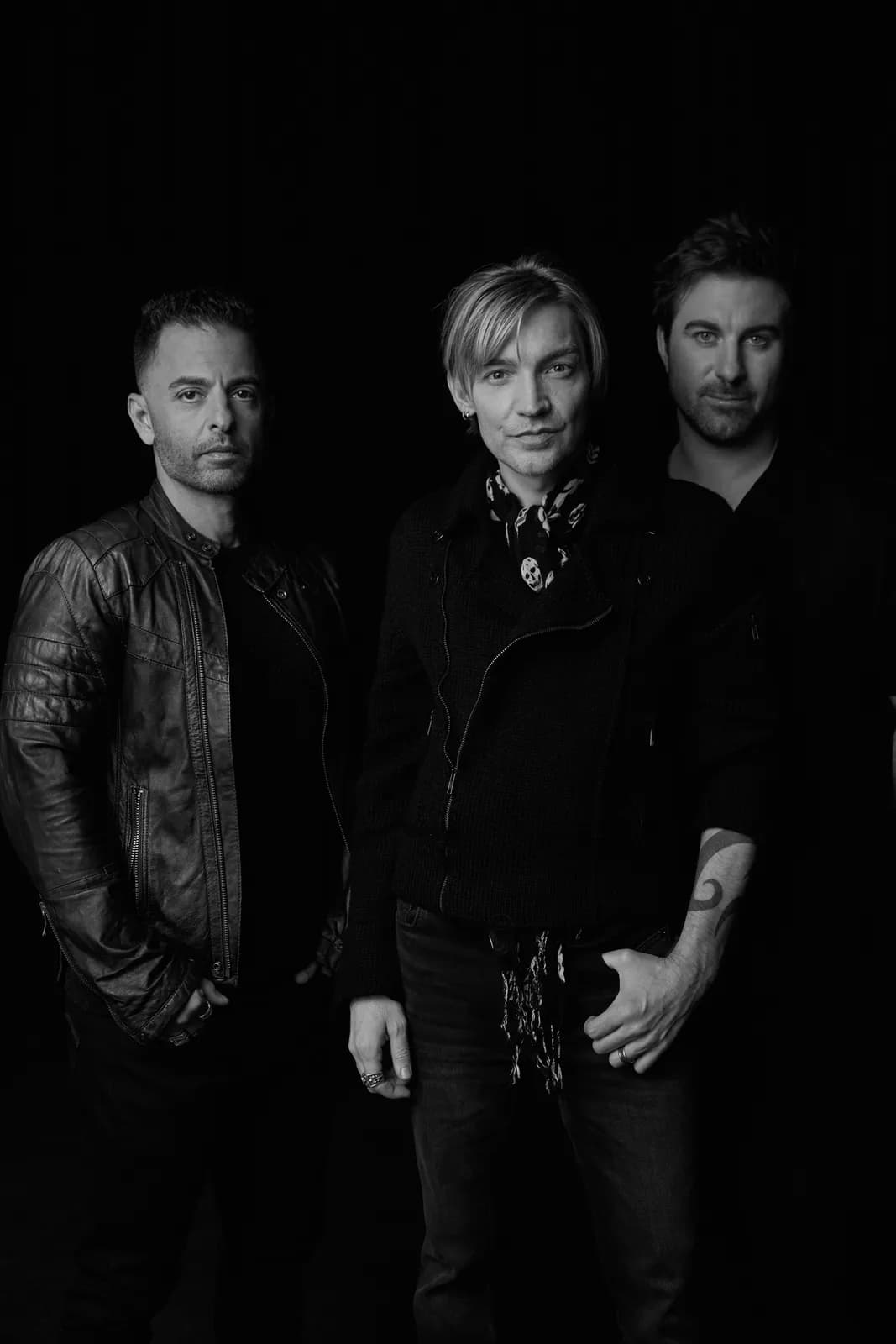 The Calling band portrait, vertical crop